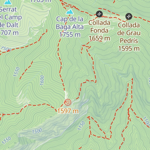 Map of Refugi privat