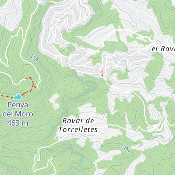 Map of Turó de la Bruguera