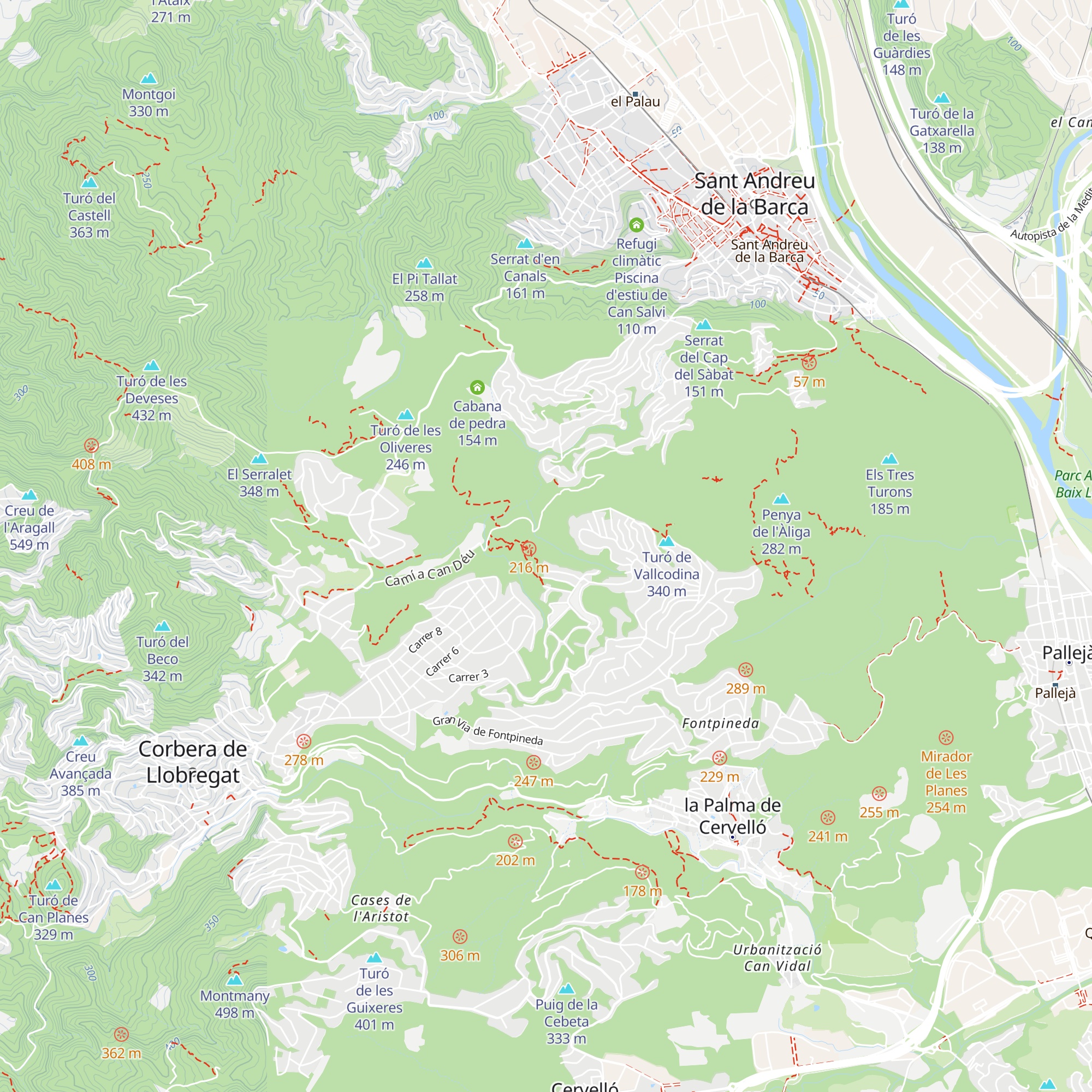 Cabana de pedra seca map