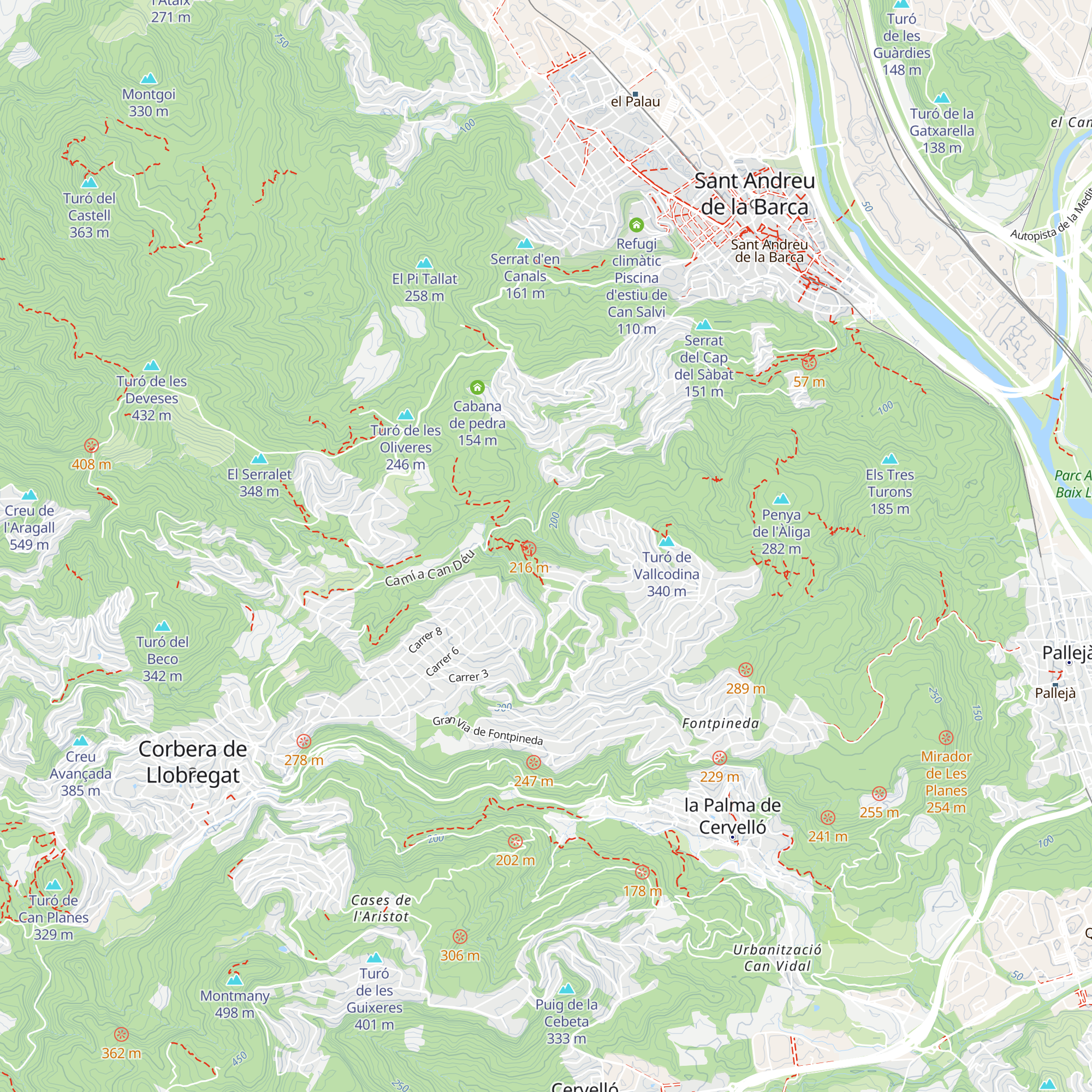 Cabana de pedra seca map