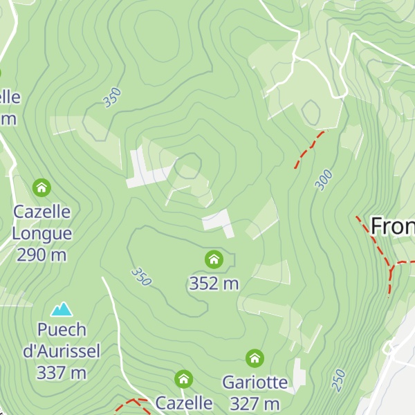 Map of Caselle