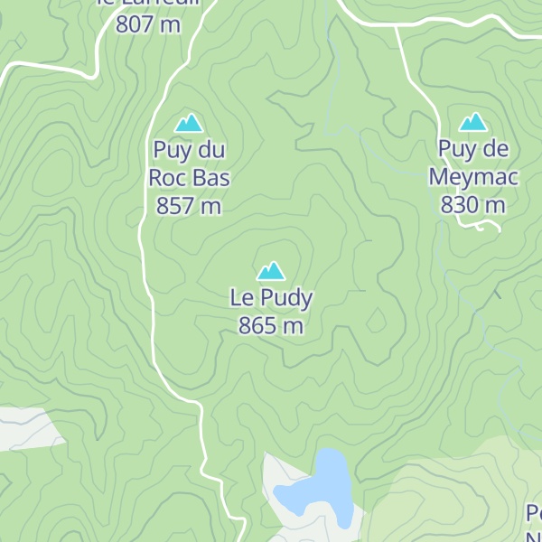 Map of Le Pudy
