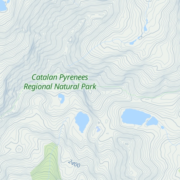 Map of Puig de la Cometa
