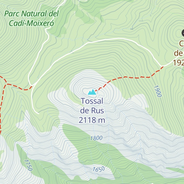 Map of Tossal de Rus