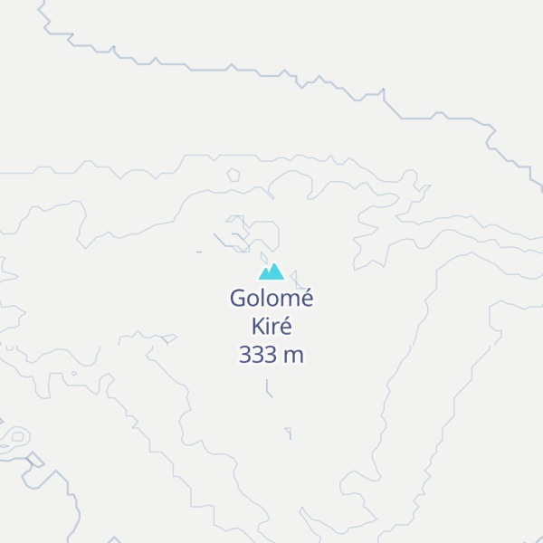 Map of Golomé Kiré