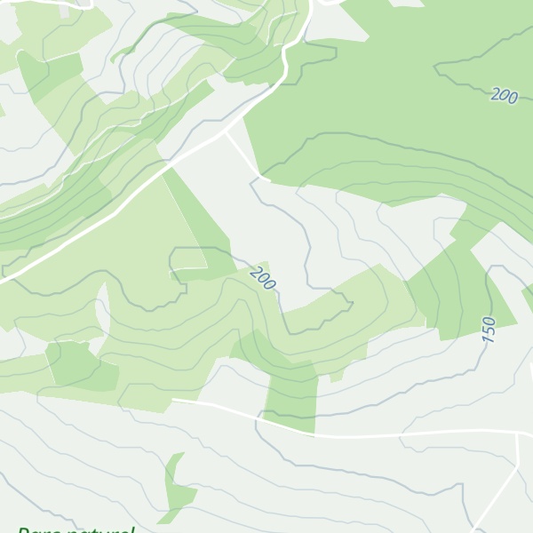 Map of Mont Fauclin