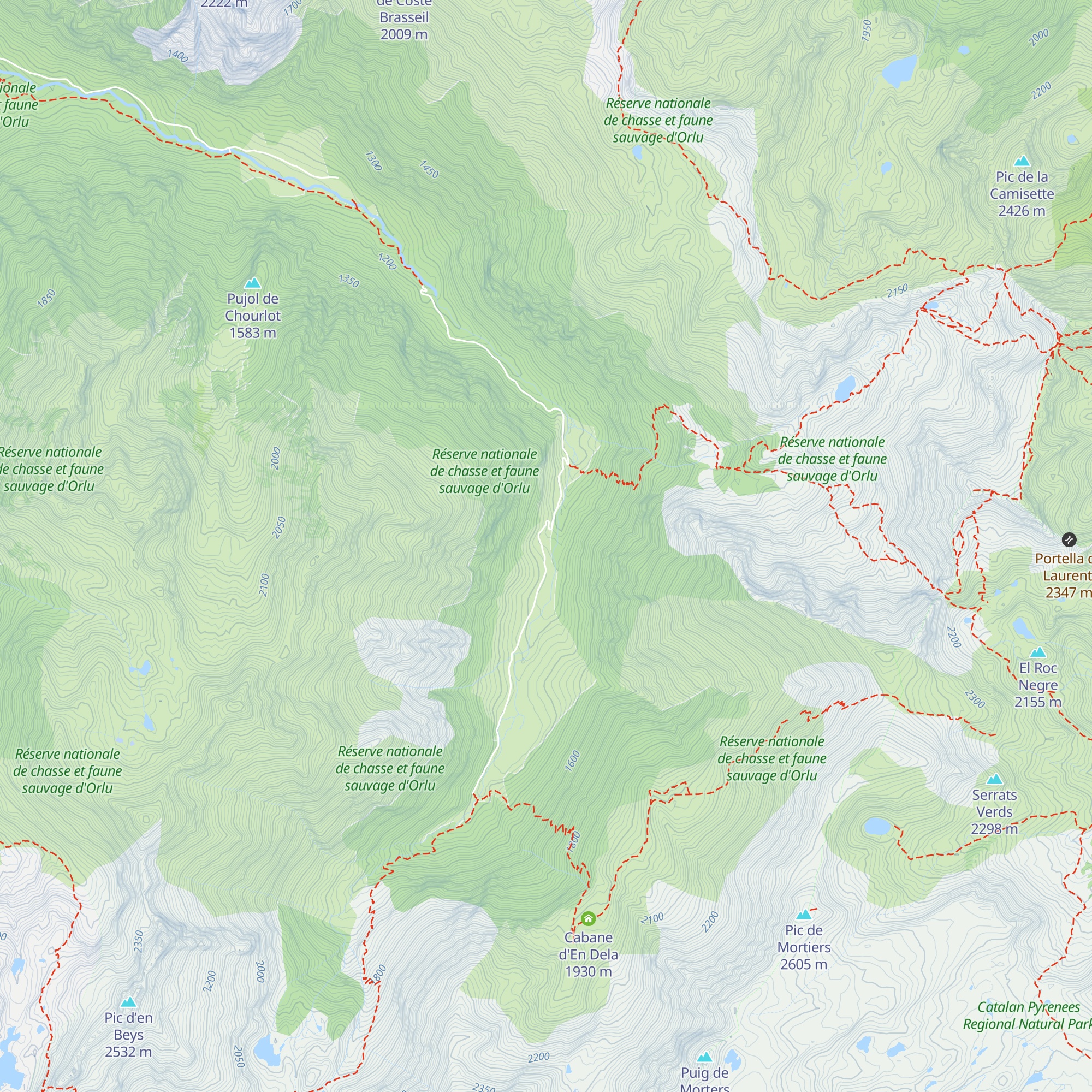 Cabane d'En Gaudu map