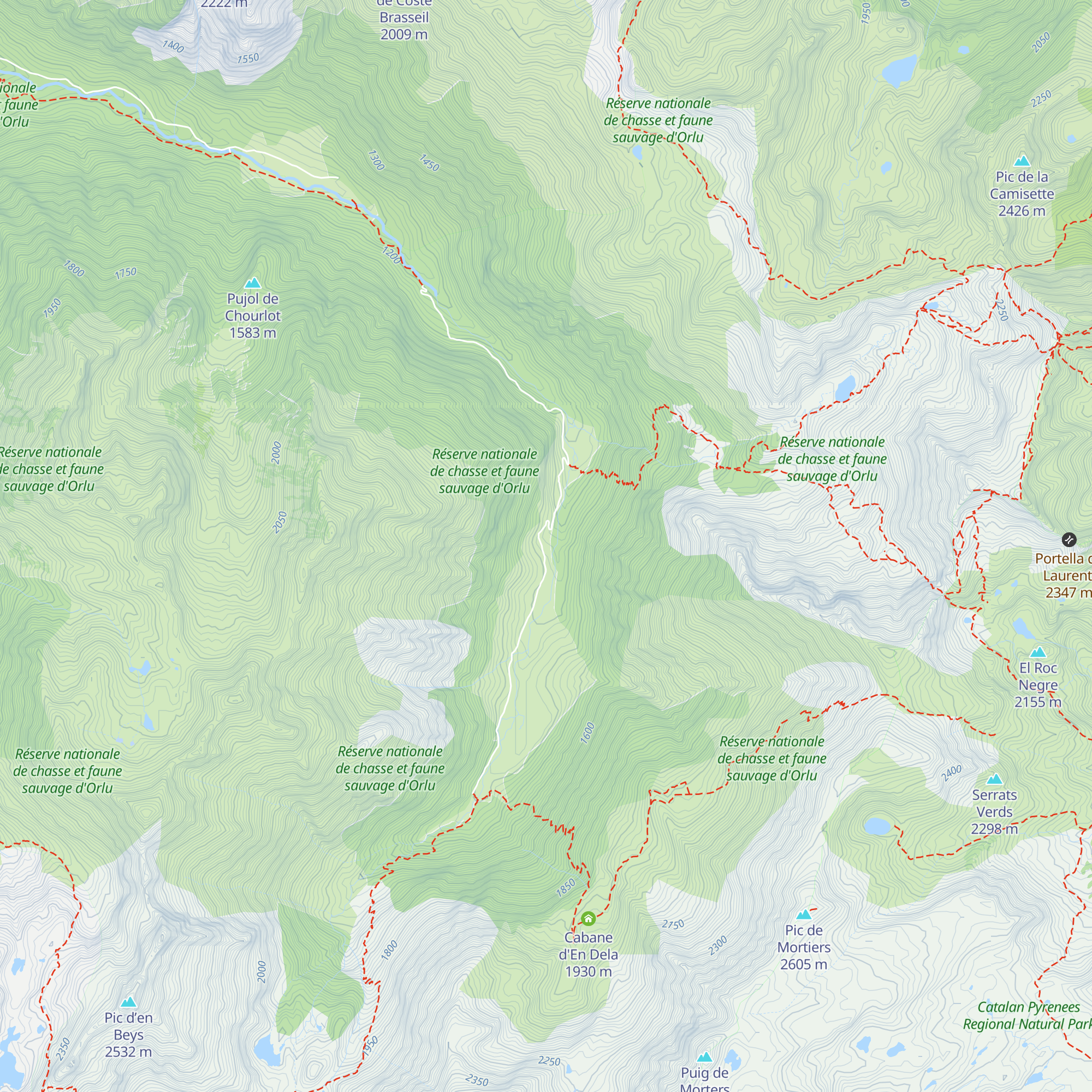 Cabane d'En Gaudu map