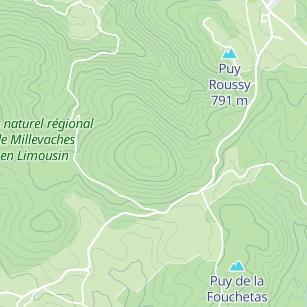 Map of Puy Bezin