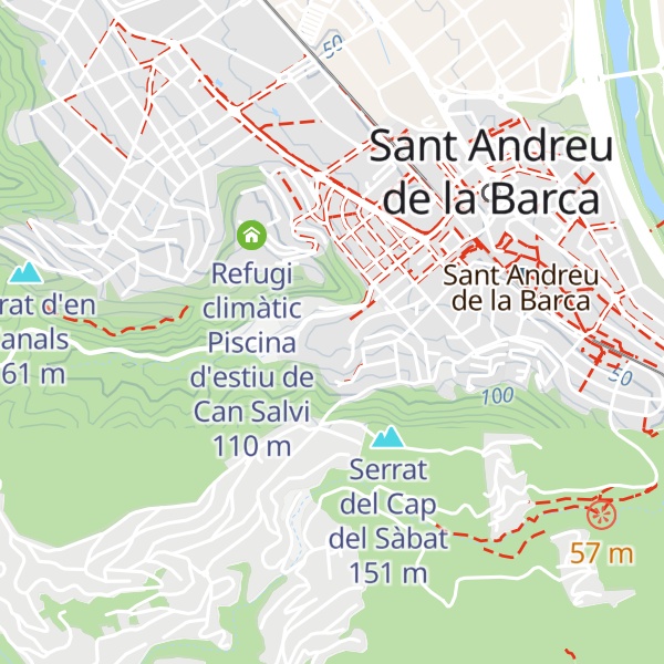 Map of Refugi climàtic Complex Esportiu l'11