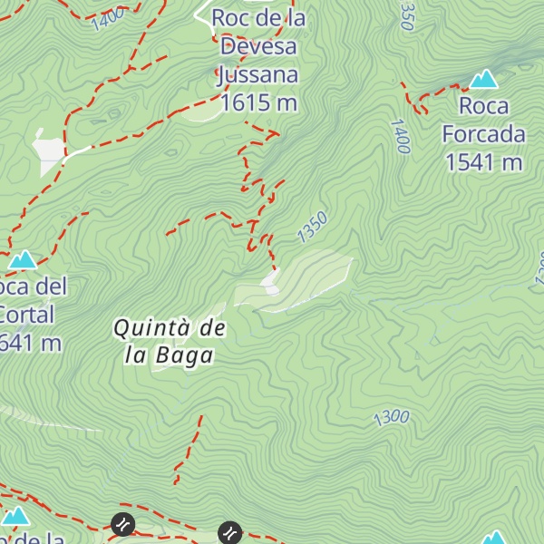 Map of Casa-refugi Ardericó