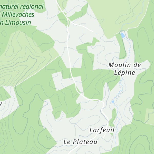 Map of Puy Cornac