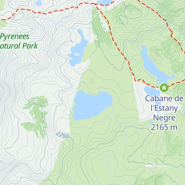 Map of Refuge des Frères Aymard