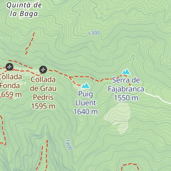 Map of Puig Lluent