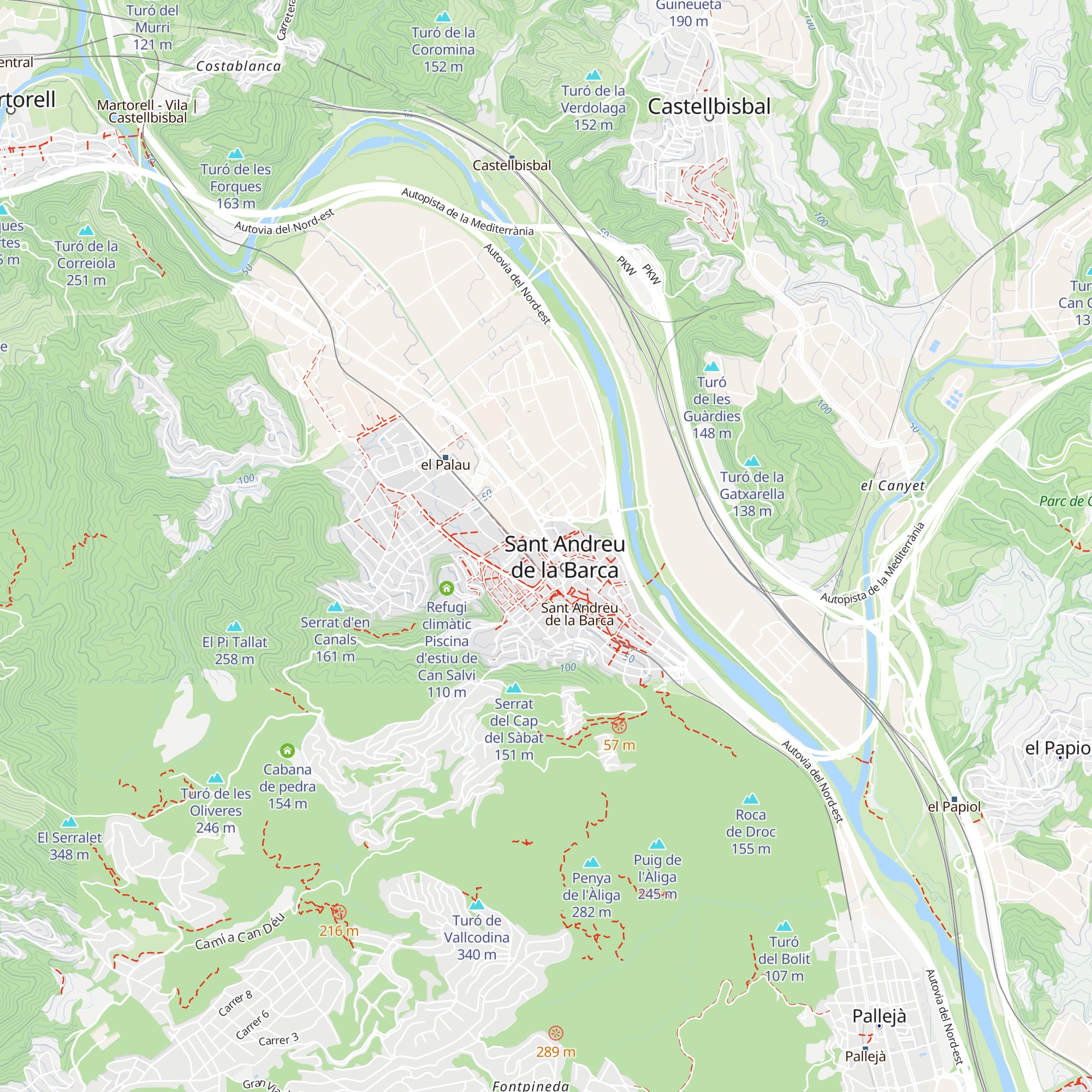 Refugi climàtic Casal de la Gent Gran M. Aurèlia Capmany map
