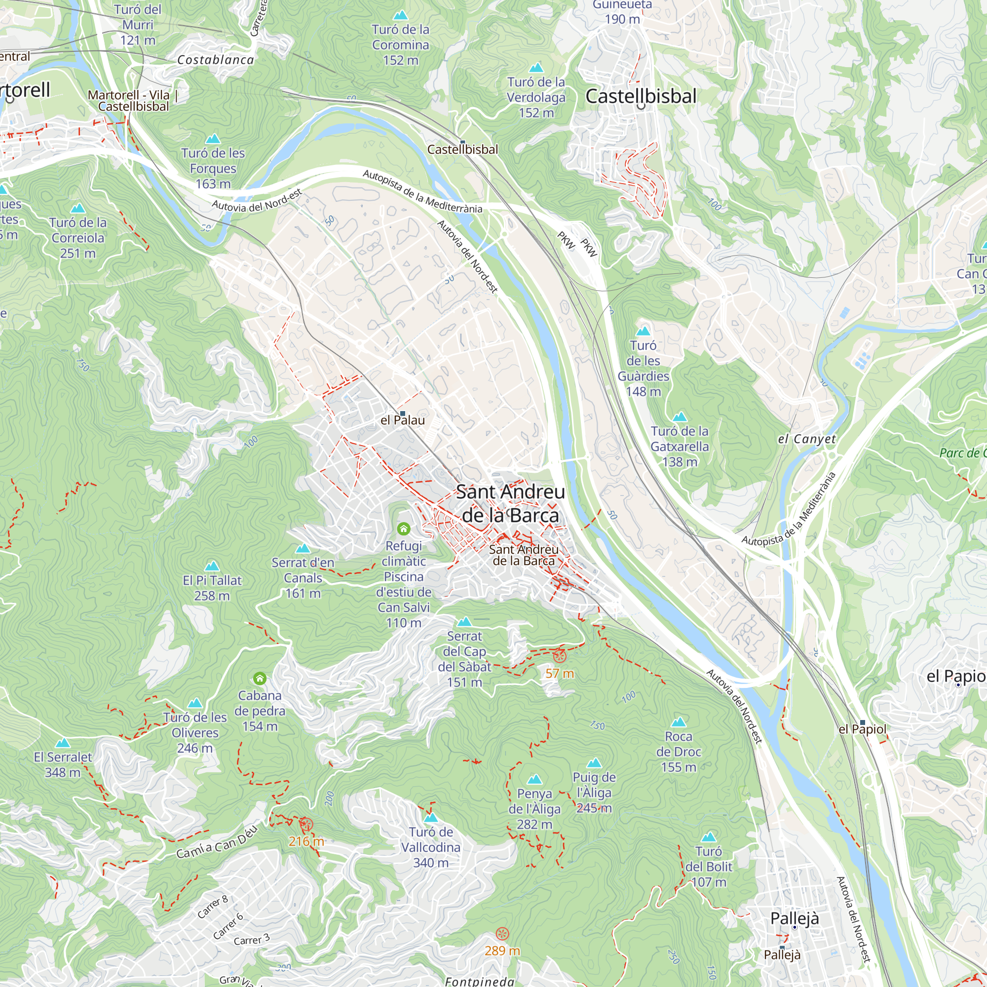 Refugi climàtic Casal de la Gent Gran M. Aurèlia Capmany map