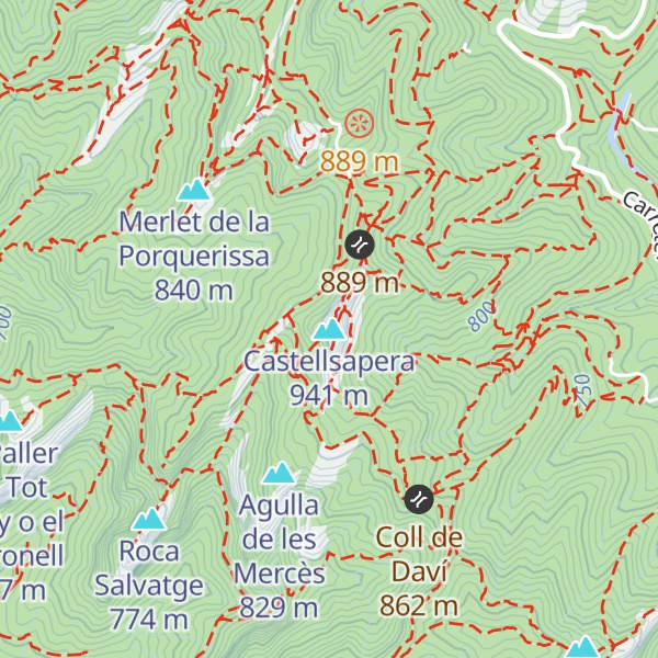 Map of Castellsapera