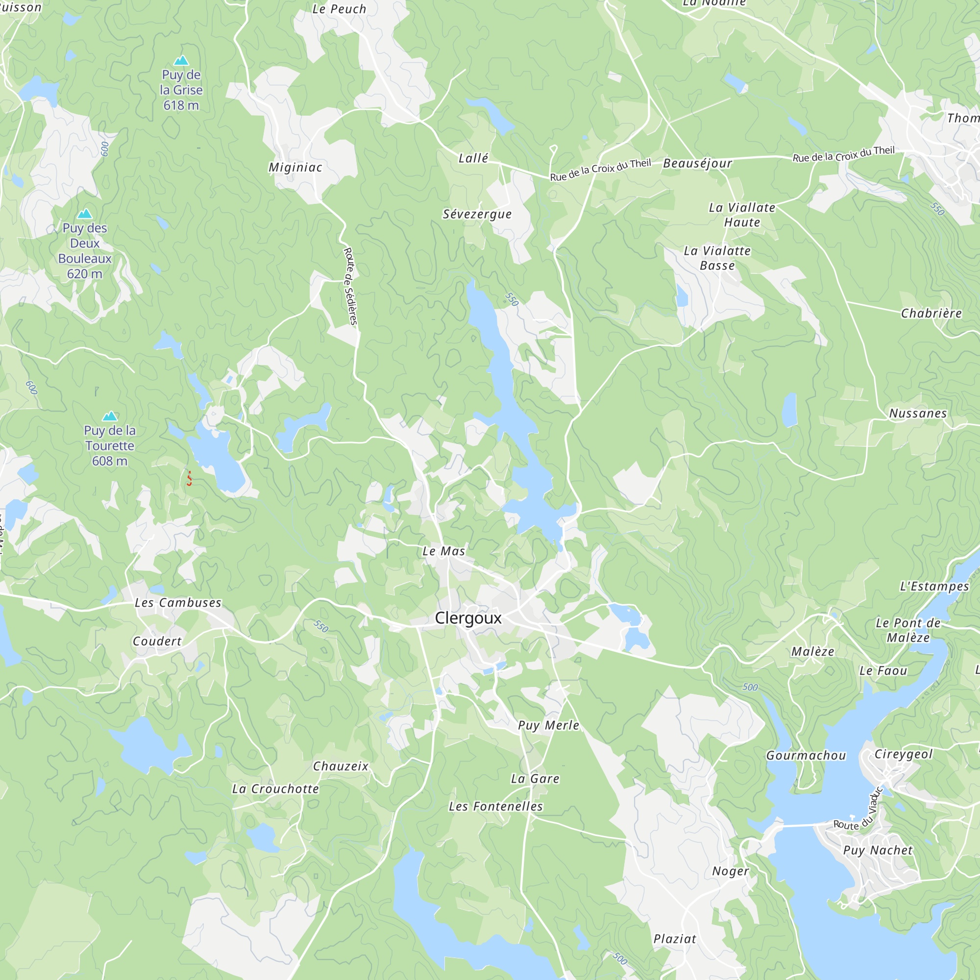 Gîtes de l'Étang Prévot map