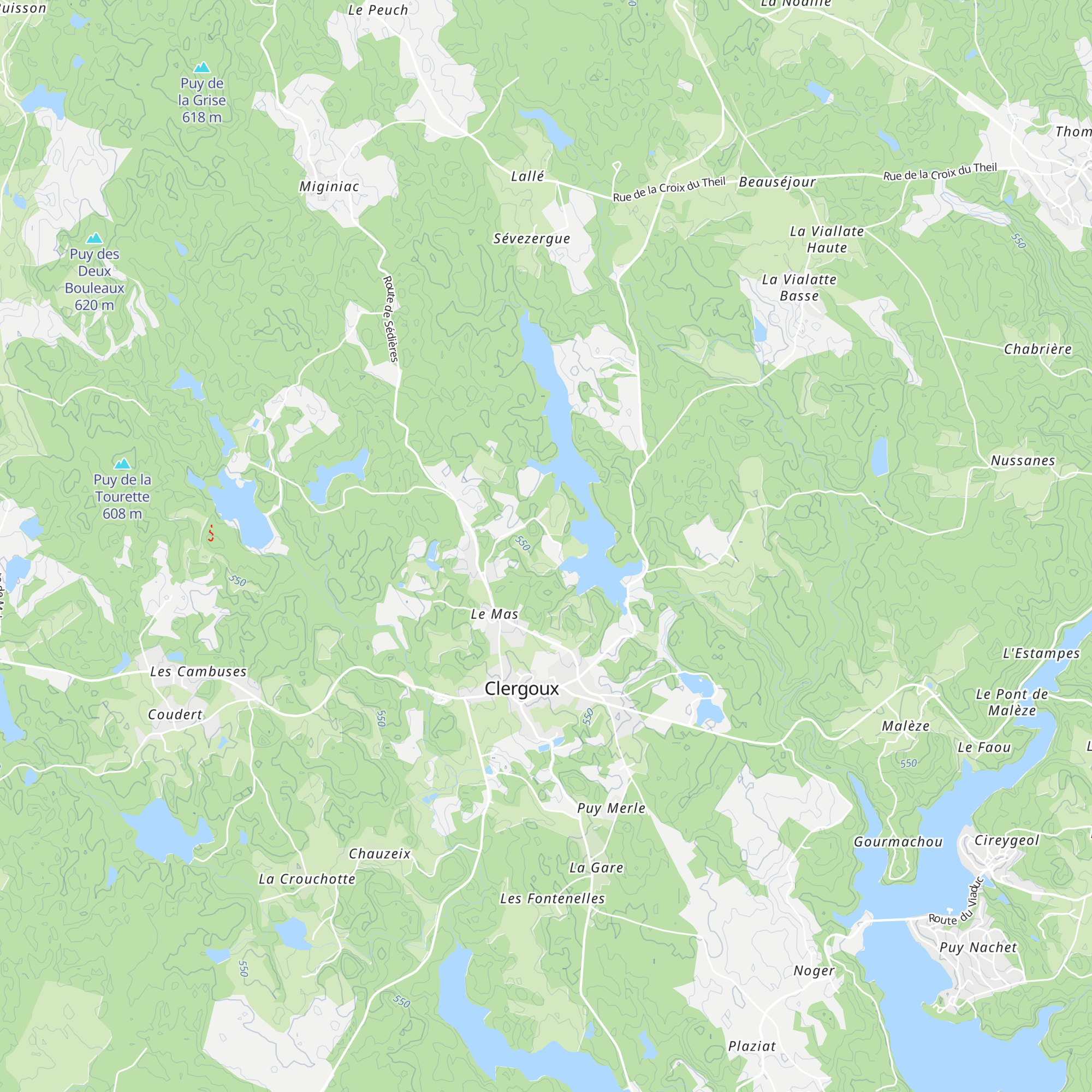 Gîtes de l'Étang Prévot map