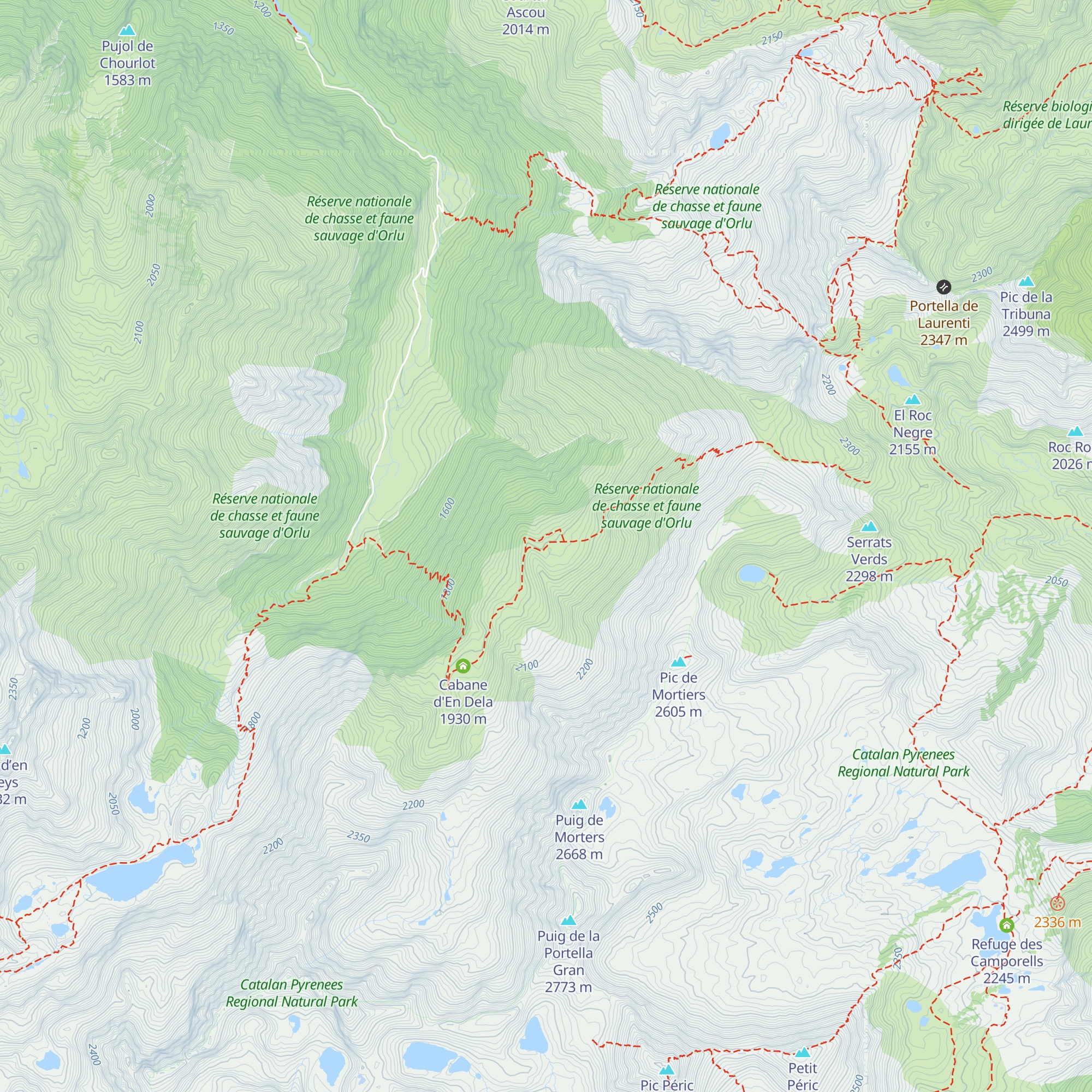 Cabane de la jasse des Espagnols map