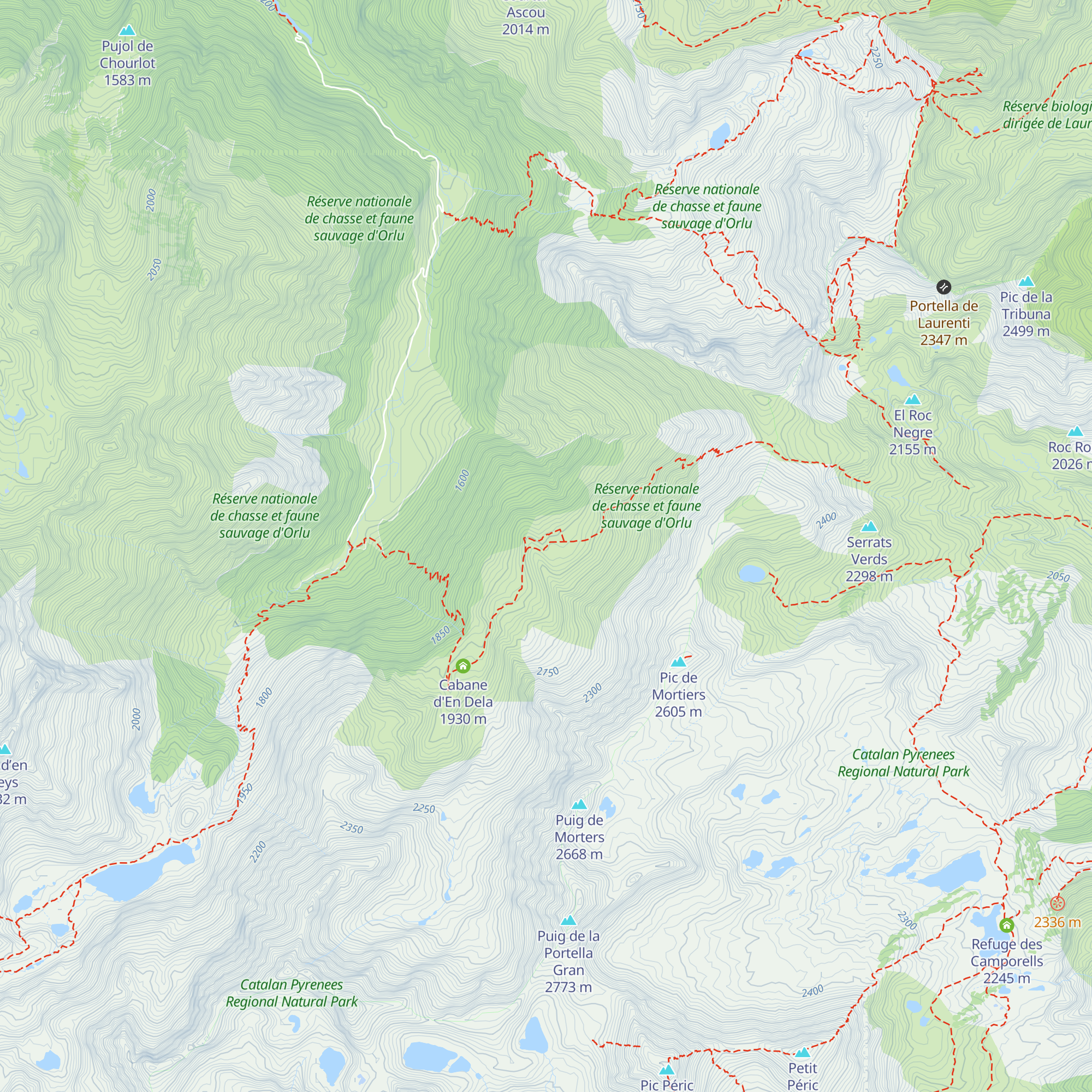 Cabane de la jasse des Espagnols map