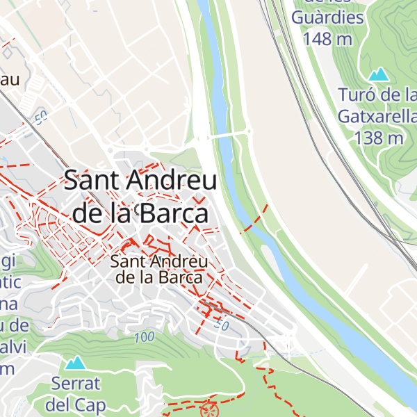 Map of Refugi climàtic CUAP