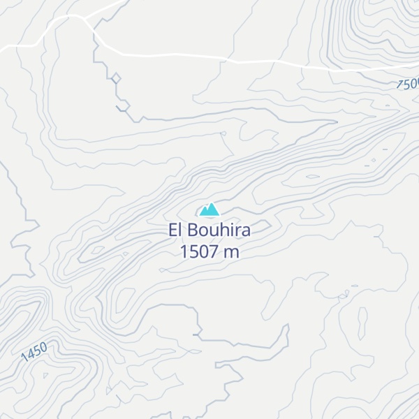 Map of El Bouhira