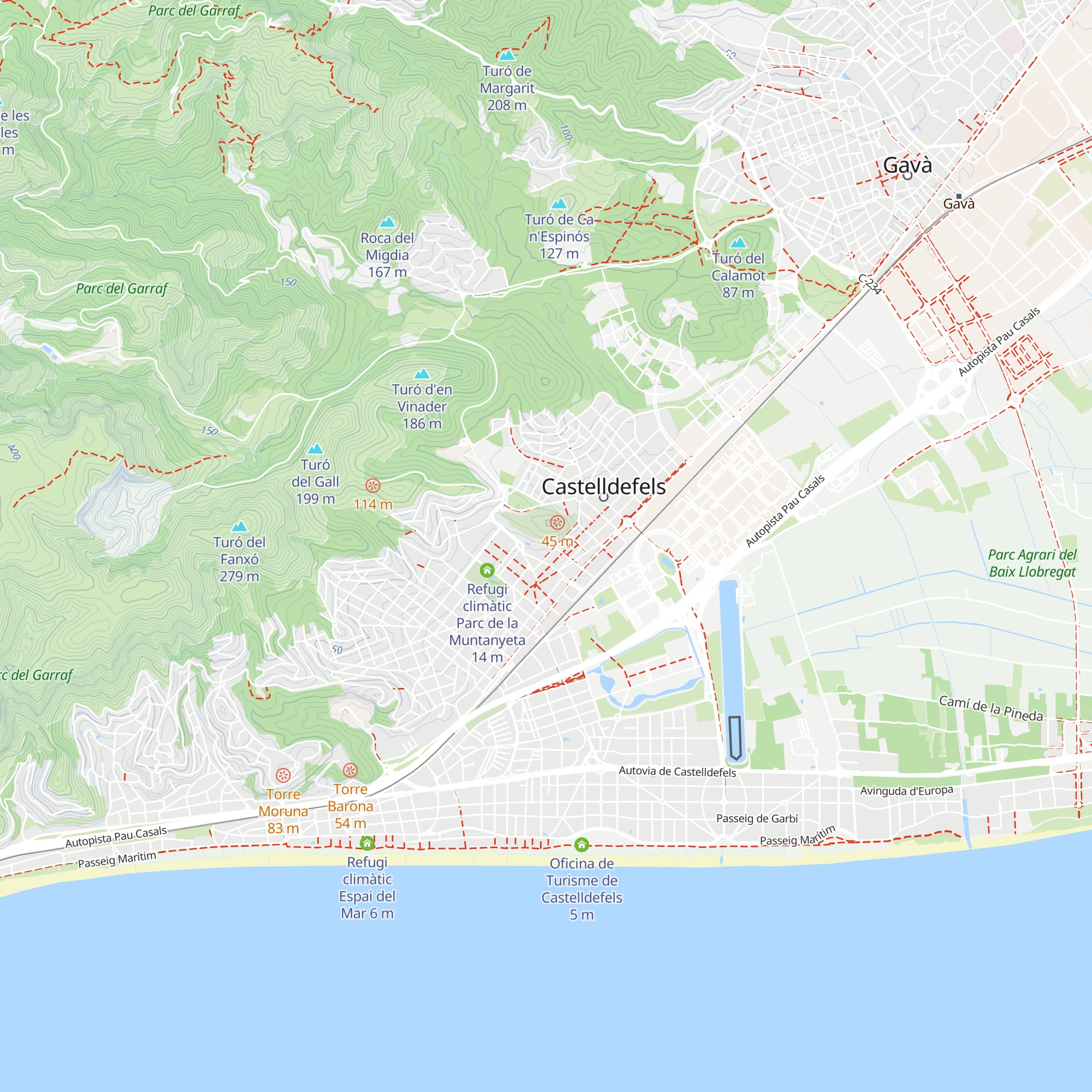 Refugi climàtic Biblioteca Ramon Fernàndez Jurado map