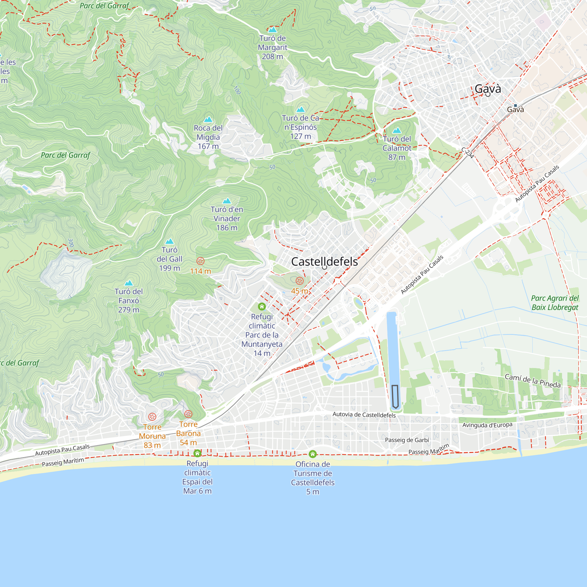 Refugi climàtic Biblioteca Ramon Fernàndez Jurado map
