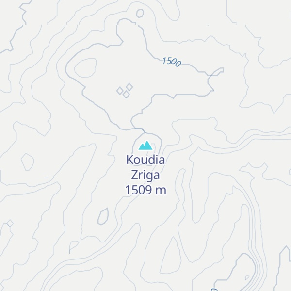 Map of Koudia Zriga