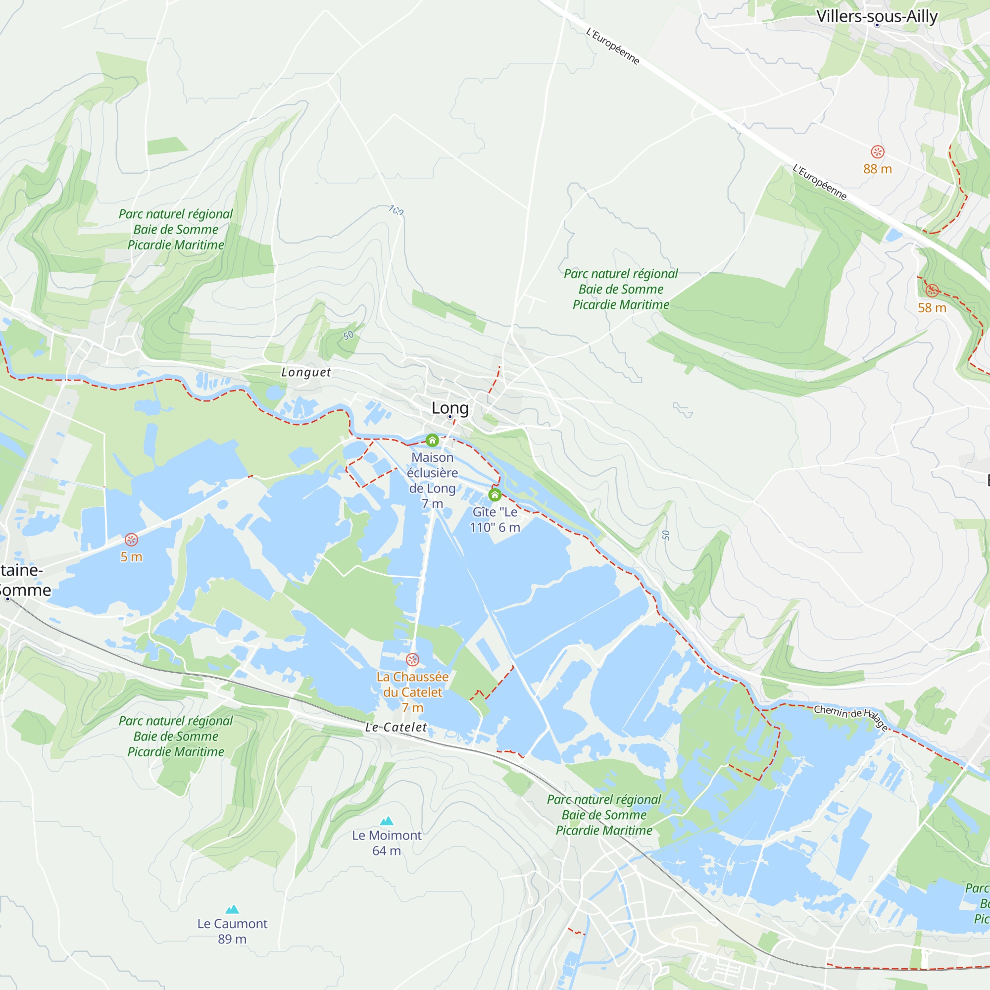 Gîte "Le 110" map