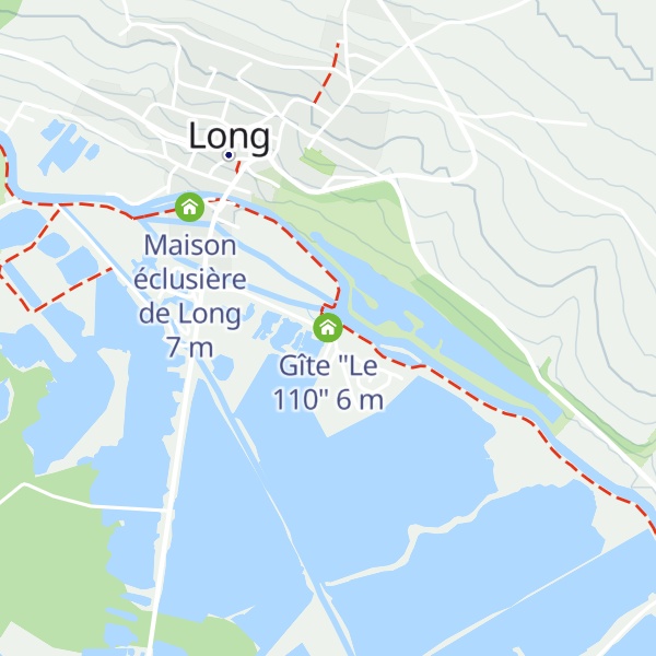 Map of Gîte "Le 110"