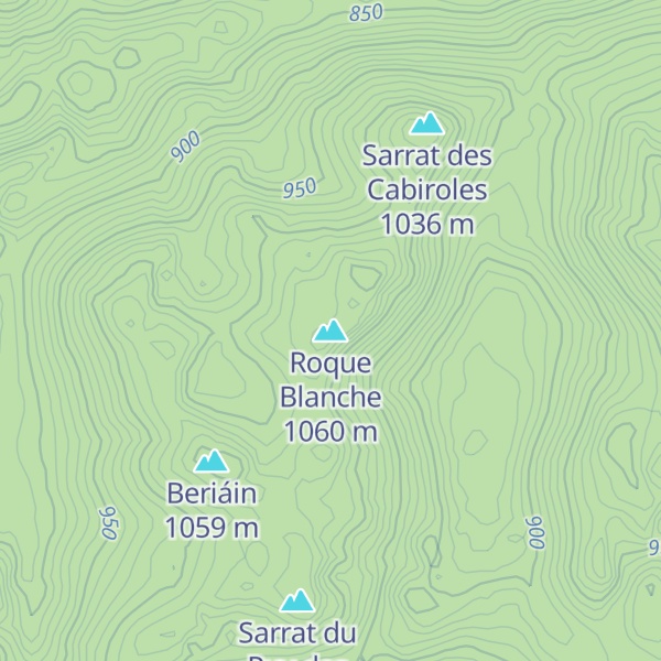 Map of Roque Blanche