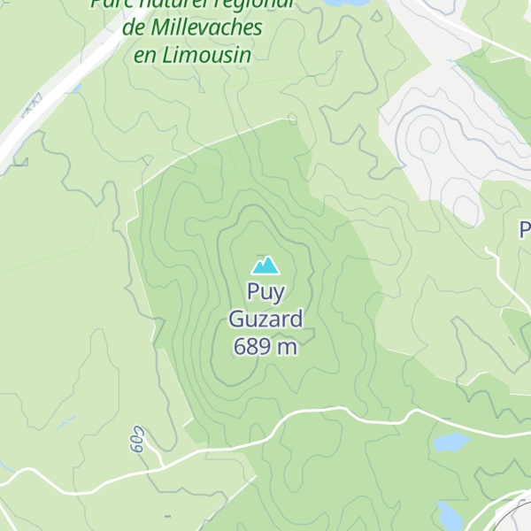 Map of Puy Guzard