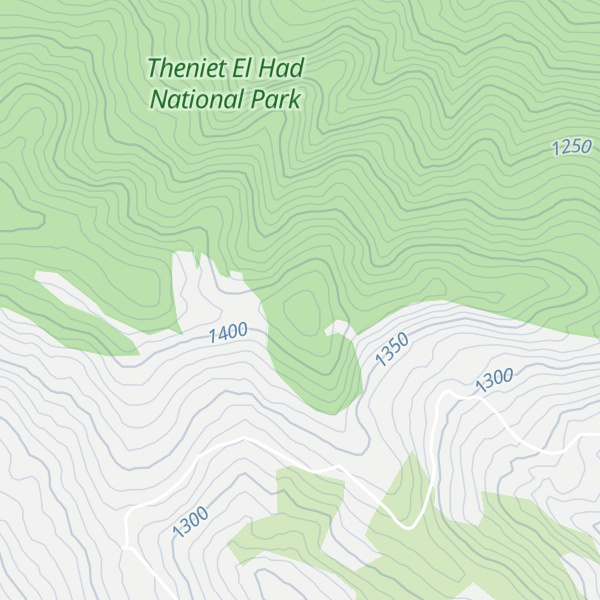 Map of Djebel Fernali