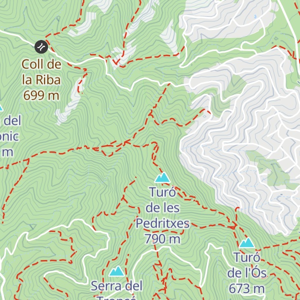 Map of La Moleta