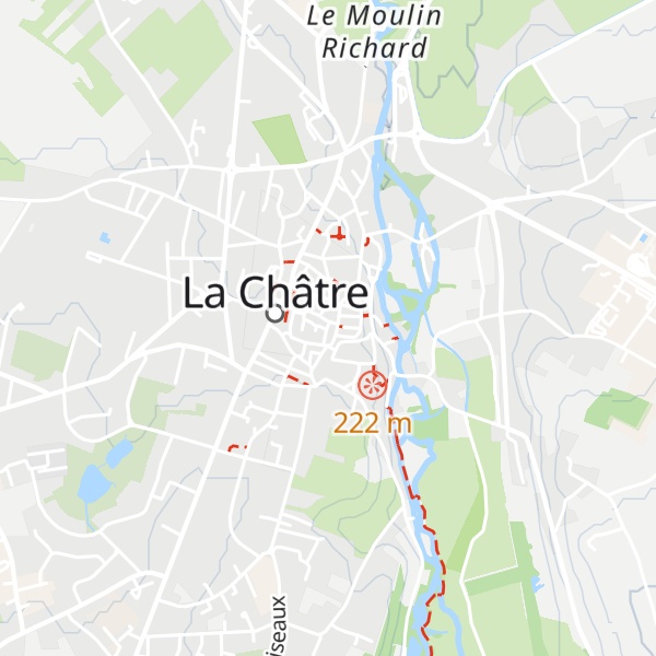 Map of Abri de nuit