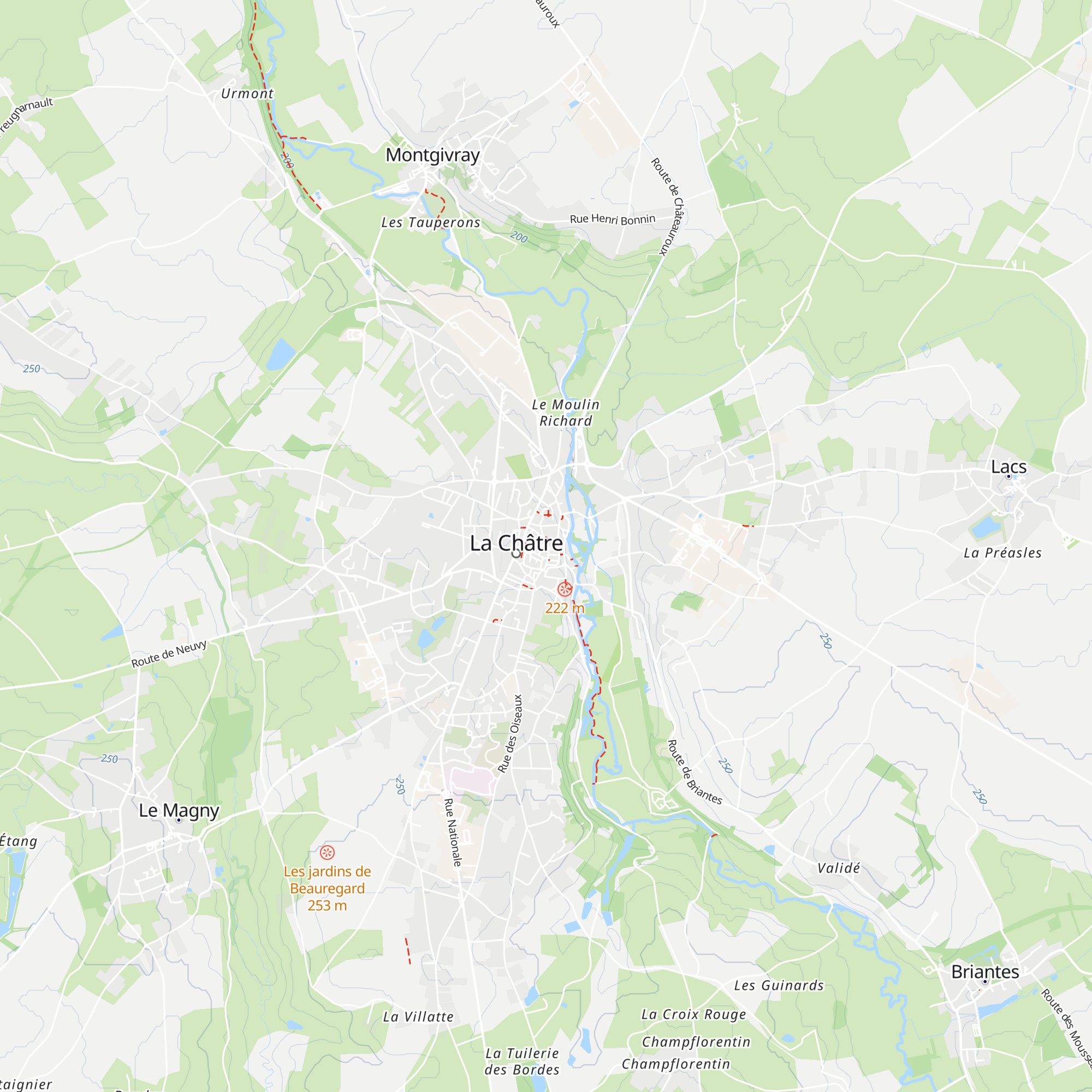 Gîte des Pèlerins map
