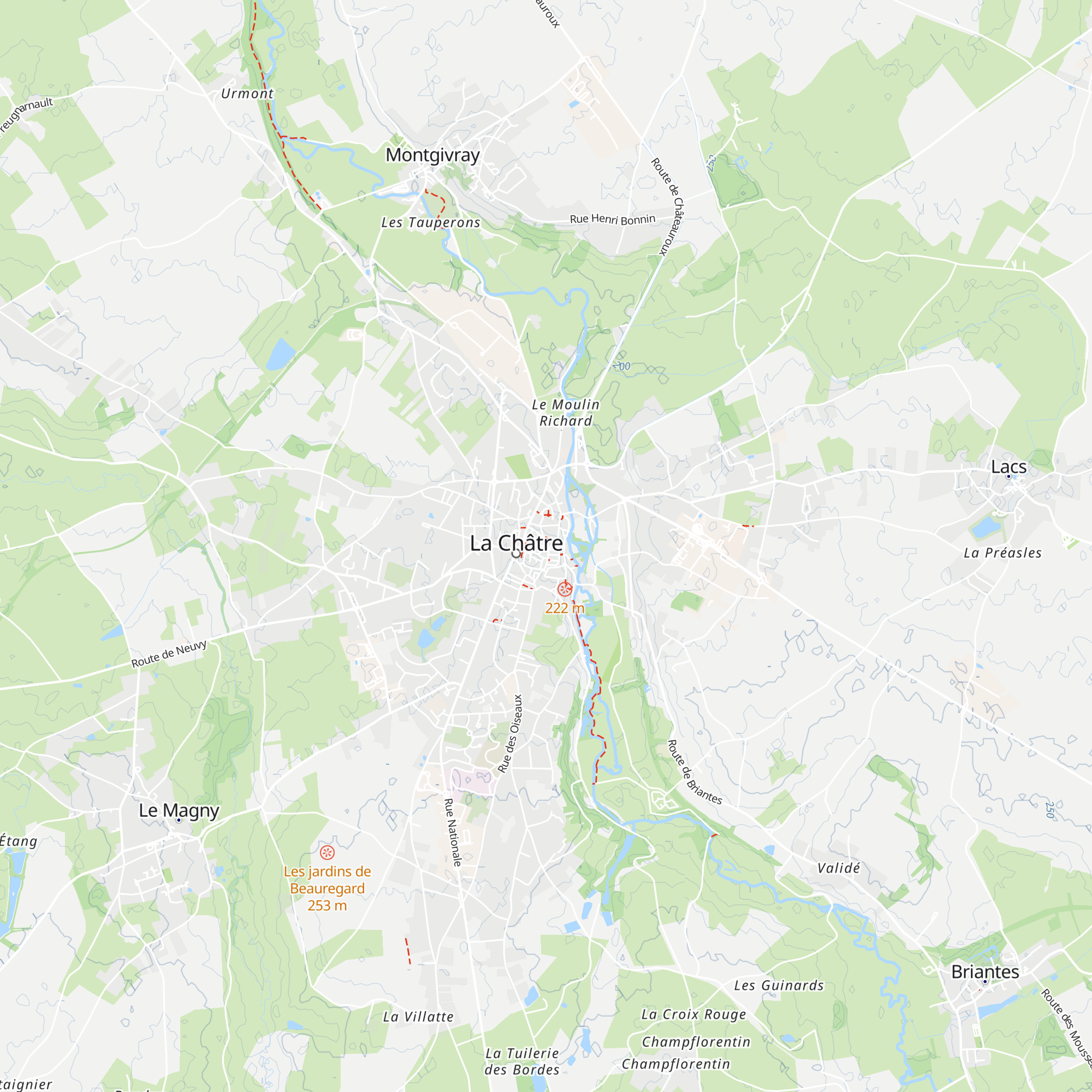 Gîte des Pèlerins map
