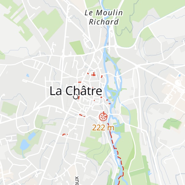 Map of Gîte des Pèlerins