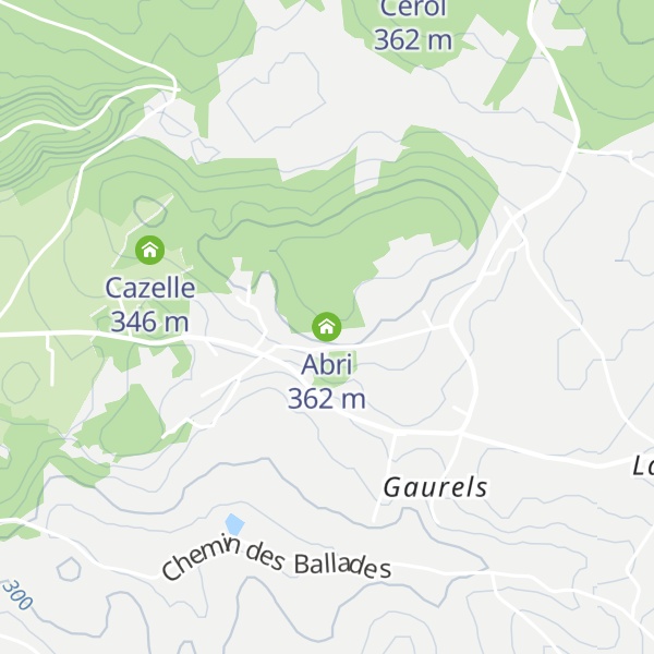 Map of Abri