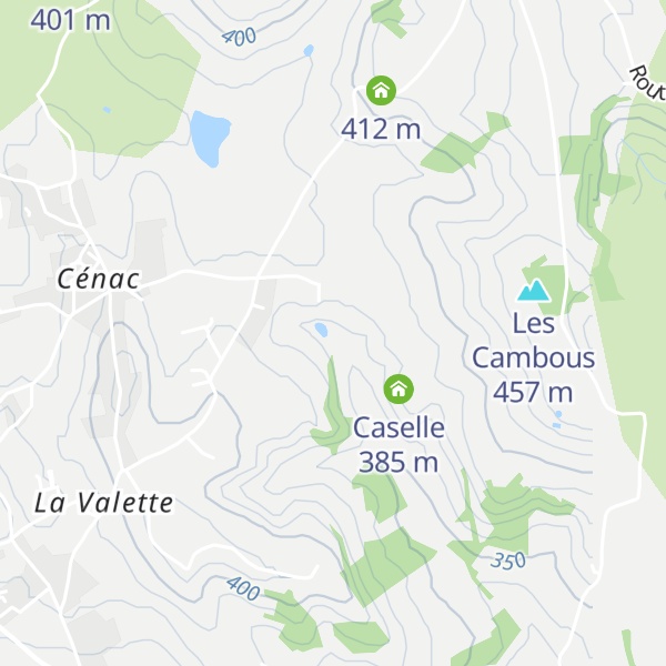 Map of Caselle