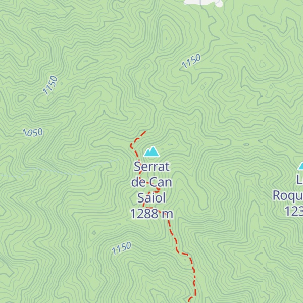 Map of Serrat de Can Saiol