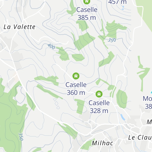 Map of Caselle