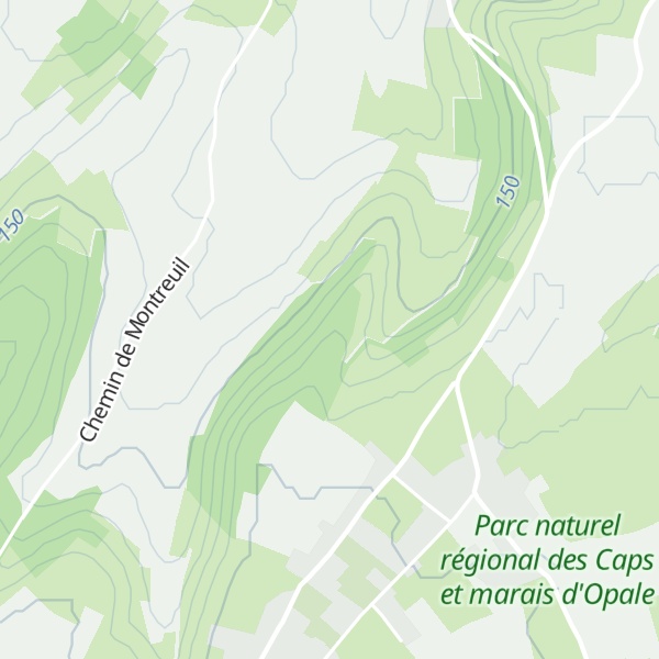 Map of Mont Vert