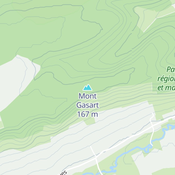 Map of Mont Gasart