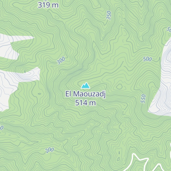 Map of El Maouzadj