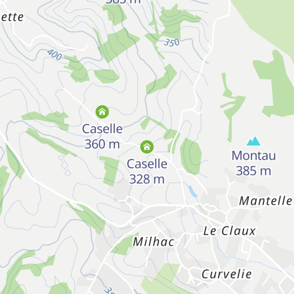 Map of Caselle