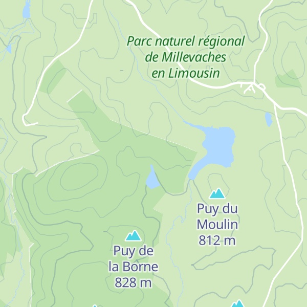 Map of Puy du Beau Temps