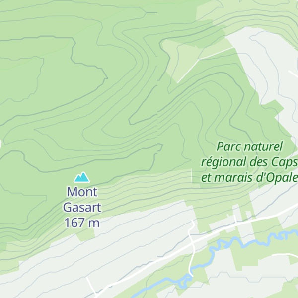 Map of Mont Gasard